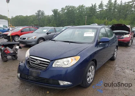 2008 Hyundai Elantra Gls/Se from USA, damaged, VIN KMHDU46D98U569260